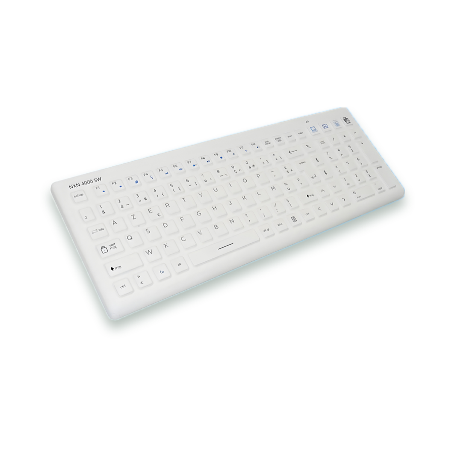 Clavier médical silicone sans fil