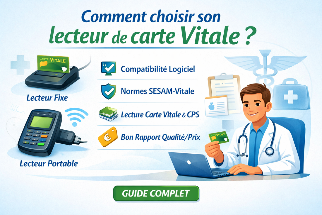 Comment choisir son lecteur de carte Vitale ? Le guide complet