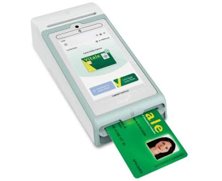 Lecteur SESAM-Vitale Prium Pro+ tri-fente : carte Vitale - CPS - QR code - NFC