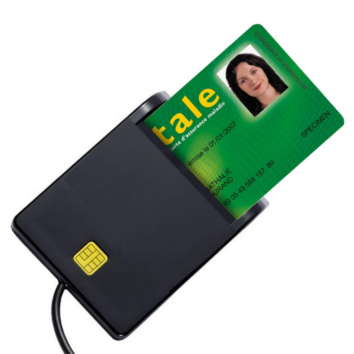Lecteur de cartes monofente L1