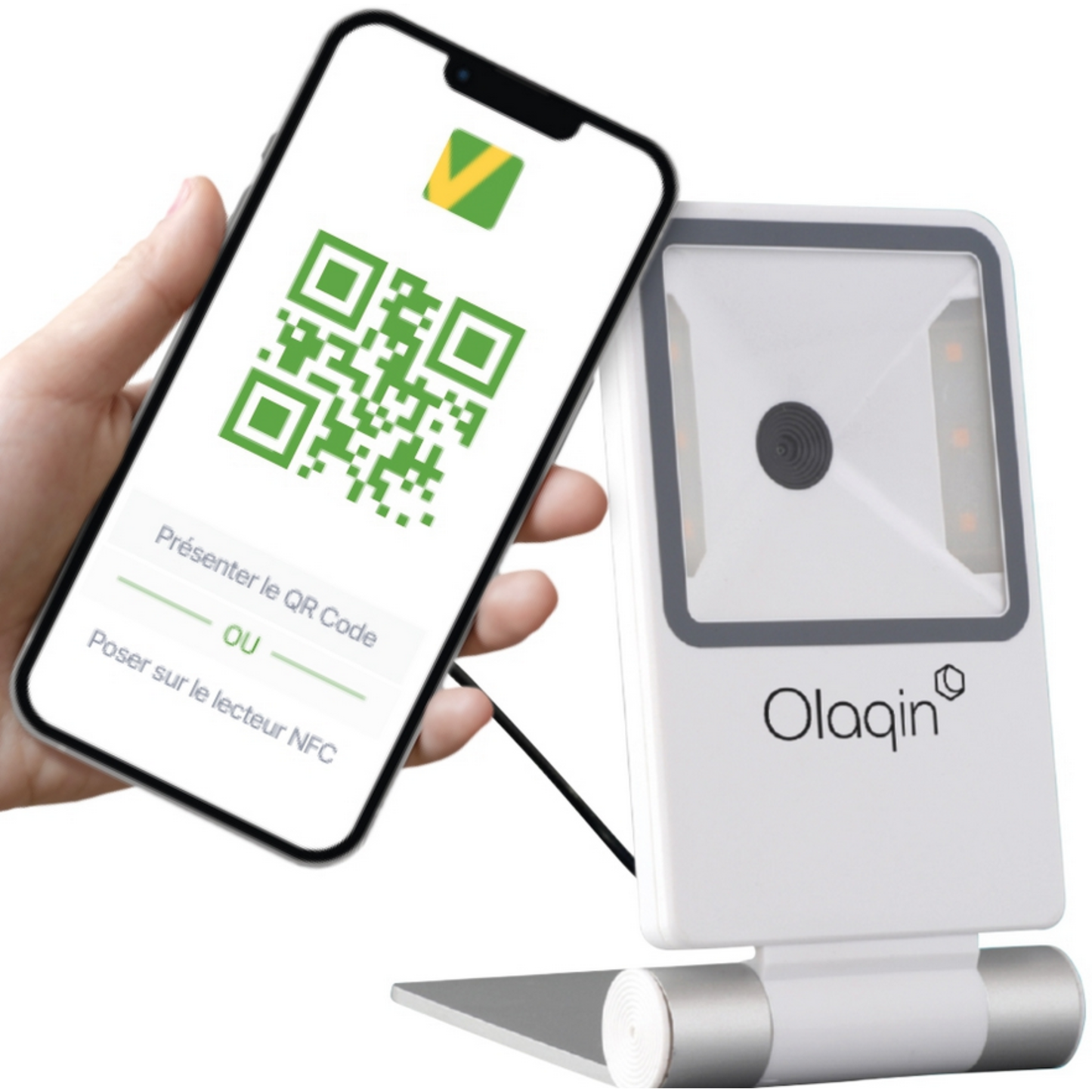 Lecteur fixe Liteo-2D Olaqin (QR code)
