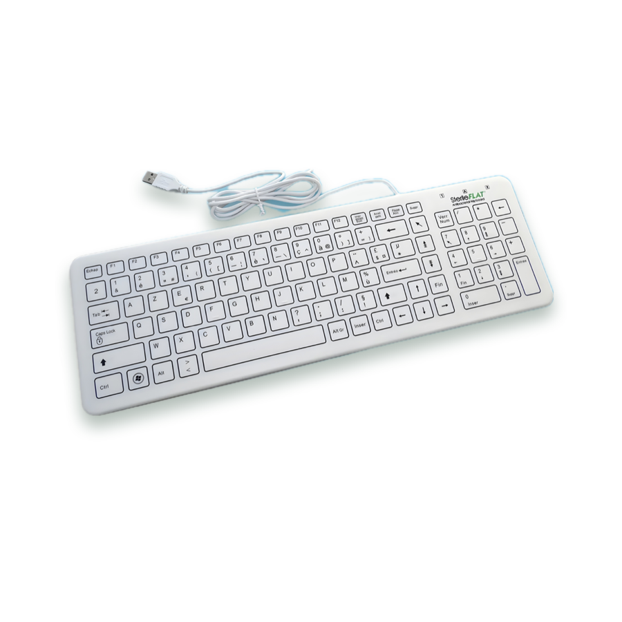 Clavier antibactérien SterileFLAT